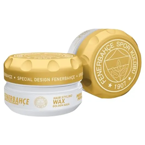 Nishman Fenerbahce Golden Aqua Hair Styling Wax 150 ml