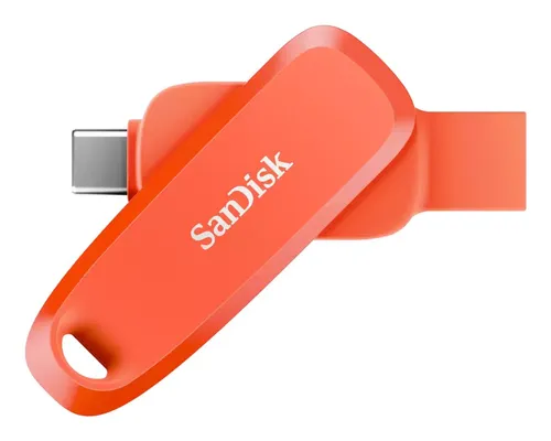 SanDisk Phone Drive für Android - 256GB (Nasturium Orange) USB-Stick - USB-Stick mit 256GB Speicher, ideal für Android-Geräte. Einfacher Datentransfer und erweiterter Speicherplatz für Ihre wichtigen Dateien.