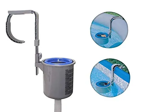 Pool Filter Skimmer für Schwimmbad - Effektiver Oberflächen Sauger für sauberes Poolwasser. Entfernt Blätter und Insekten, ideal für Schwimmbäder jeder Größe. Robustes Design sorgt für einfache Handhabung.