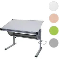 Kinder- / Jugend-Schreibtisch B√örotisch Oxford, höhenverstellbar und neigbar - Moderne Matratzen-Umgebung mit verstellbarem Schreibtisch, der in 10 Winkeln neigbar ist und integrierte Lineale sowie Stiftablage bietet – ideal für kreatives Arbeiten!