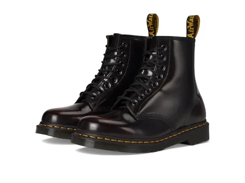 DR. MARTENS 1460 Schnürboots, Retro Stiefel mit Vintage Finish - Wanderschuhe mit zweifarbigem Vintage Finish, ideal für modische Abenteuer und ausgestattet mit rutschhemmender, abriebfester Gummisohle für besten Halt.