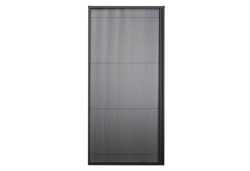 Nematek Fliegengitter Tür Plissee - Insektenschutz ohne Bohren, 100x215 cm - Fliegengitter für Balkontüren, einfach montierbar ohne Bohren, licht- und luftdurchlässig für frische Brise, individuell zuschneidbar, idealer Schutz gegen Insekten.