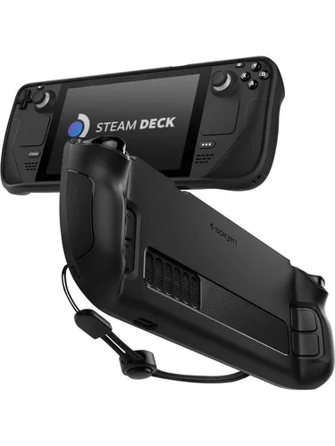 Spigen Rugged Armor - black - Steam Deck von Spigen