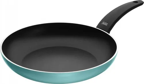 Silit Belluna Bratpfanne 28 cm - Induktion und Antihaftbeschichtung - Pfannen: 28 cm Bratpfanne mit langlebiger PTFE-Antihaftbeschichtung für fettfreies Braten, hitzebeständig bis 260°C und ideal für alle Herdarten, einschließlich Induktion.