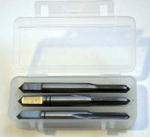 Hand-Gewindebohrer Set Satz (3Stk) M4,5x0,75 HSS DIN352 Rechts Rechtsgewinde