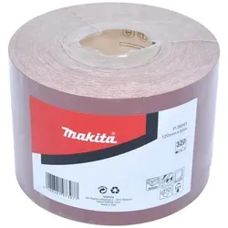 Makita Schleifpapier Rolle 120 mmx50 m K320 P-38261 - Schleifmittel für Holz und Metall, flexibel und vielseitig einsetzbar für perfekte Oberflächenbearbeitung.