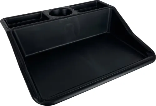 Pflanzwanne mit Ablagefläche  schwarz von Sesua