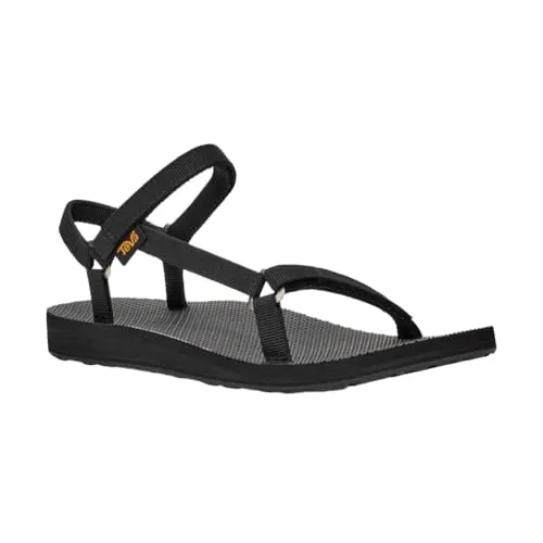 Teva Original Universal Slim Damen Sandalen schwarz (BLK) 5 von Teva
