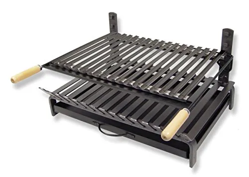 Produktbild IMEX EL Zorro 71406, Grill mit Eisenrost, 60 x 43 x 33 cm, schwarz