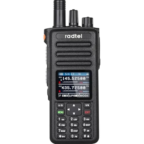 Radtel RT-730 Ham Radio Walkie Talkie 10W - Funkgeräte mit 199 Kanälen, großer Reichweite und wiederaufladbarem USB-C-Akku für nahtlose Kommunikation bei Outdoor-Aktivitäten.