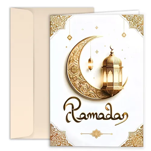 Ramadan Kareem Klappkarten 10