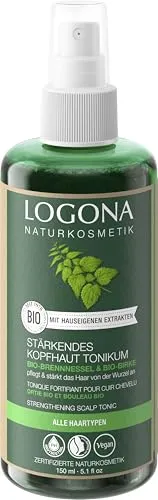 LOGONA Naturkosmetik Stärkendes Kopfhauttonikum Bio-Brennnessel & Birke