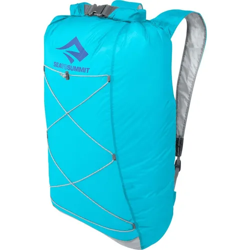 Sea to Summit Ultra-Sil Dry 22l Rucksack - Türkis - Leichter 22L Daypack, wasserdicht und ideal für Abenteuer im Freien oder Reisen.