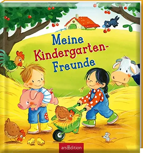 Meine Kindergarten-Freunde (Bauernhof): Freundebuch ab 3 Jahren für Kindergarten und Kita, für Jungen und Mädchen
