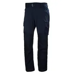 Helly-Hansen Chelsea Evolution Arbeitshose für Herren - Bundhose in Blau mit 4-Wege-Stretch für optimale Bewegungsfreiheit. Ideal für Arbeiten an warmen Tagen, mit Corduraverstärkung für hohe Strapazierfähigkeit.