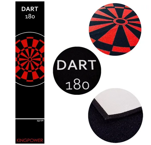 Kingpower Dartmatte Dart Matte Dartteppich Turnier Matte Dartmatte Darts 290x60 cm Auswahl