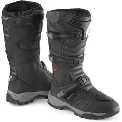 Forma Adventure Air Dry Motorrad Stiefel, schwarz, Größe 40 - Hochwertige Motorradstiefel aus ölbehandeltem Leder und atmungsaktivem Funktionsgewebe. Mit rutschfester VIBRAM®-Sohle für besten Grip und optimalem Komfort beim Fahren.