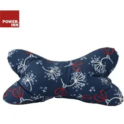 POWER INN® Leseknochen | Dunkelblau | Nackenkissen | Reisekissen