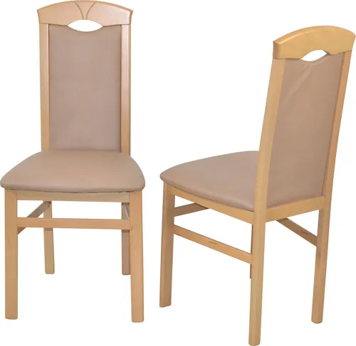 Massivholzstuhl (2Stück) Linda