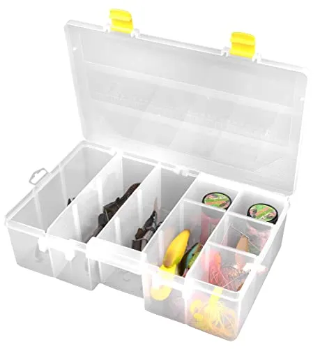 Spro Tackle Box 35,5x23x10cm - Tacklebox für Wobbler & Gummiköder, Köderbox für Swimbaits & Gummifische, Angelbox für Köder