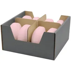 Schwimmkerzen groß, Antikrosa, 80/40 mm, WENZEL, Brenndauer ca. 8h, 8 Stück