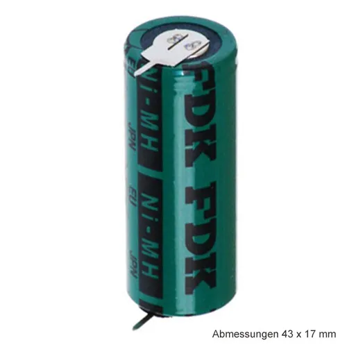Produktbild FDK (ehem. Sanyo) Sanyo HR-4/5AU NiMH Akku 4/5A mit 1-er Print beidseitig