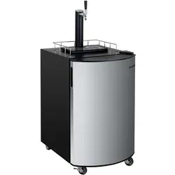 GastroHero Bierzapfanlage für Fässer bis 30L mit Kühlung - Zapfanlage mit statischer Kühlung für stets perfektes Bier, ideal für Partys und Vereinsfeiern. Mobil und flexibel einsetzbar mit hochwertiger Edelstahlverarbeitung und einfachem Reinigungsprozess.