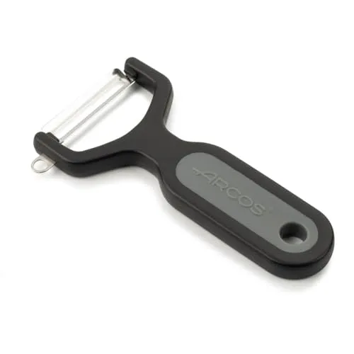 Arcos Küchenschäler – Edelstahlklinge | Ergonomischer Griff | Vielseitiges Werkzeug zum Schälen von Obst und Gemüse