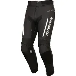 Modeka Valyant Motorradhose 28 - Sportliche Motorradhose aus hochwertigem Rindsleder mit Protektoren für optimalen Schutz und Komfort beim Fahren.