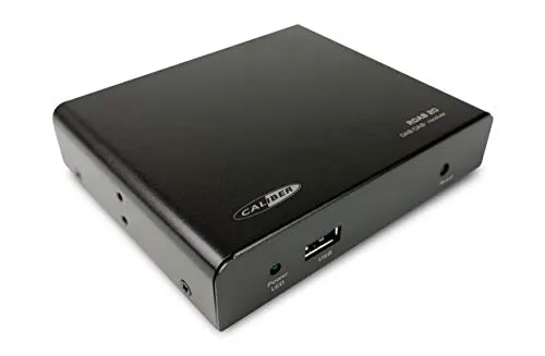 Caliber DAB+ Plus -Empfänger - USB -Anschluss - einschließlich Antennen - einschließlich Kabel - Auto Radio - RDAB20 - Einbaumöglichkeit - USB -Anschluss - Schwarz - 105 x 116 x 25 mm