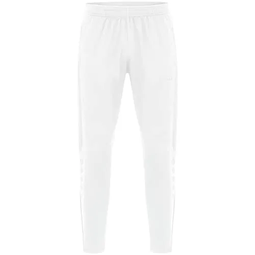 JAKO Trainingshose Power - Elastische Polyesterhose für Herren - Badmintonbekleidung Herren, nachhaltig aus 100% recyceltem Polyester, mit Reißverschlusstaschen und elastischem Bund für optimalen Tragekomfort.