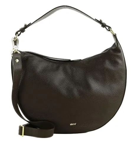 abro Leder Adria Hobo Bag Lulu Small S Dunkelbraun von abro
