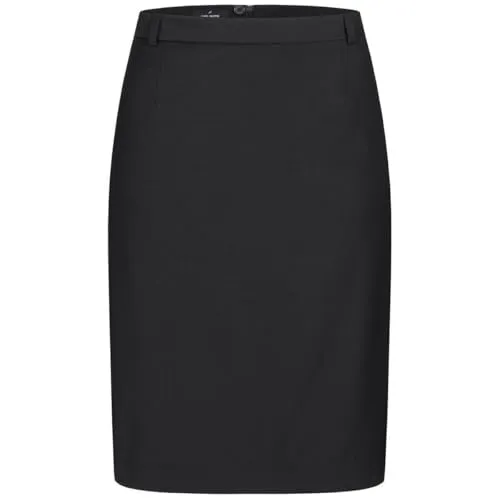 Daniel Hechter Damen Rock Tailored Modern Fit Schwarz von Daniel Hechter