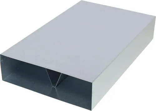 Subtiel Lüftungsschacht Flachkanal 300 x 90 mm - 50 cm, silber - Effizienter Lüftungsschacht für Kamine und Holzöfen. Mit kompakten Abmessungen und hochwertiger Verarbeitung ist er ideal für eine optimale Luftzirkulation.