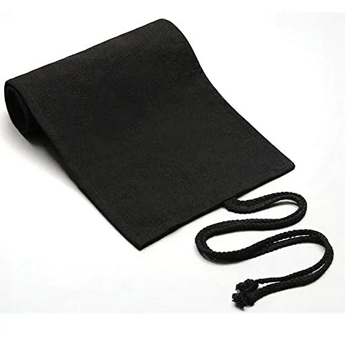 Vogueingtool Federmäppchen, aufrollbar, aus Segeltuch, Stiftrolle aus Segeltuch, aufrollbar, multifunktional, Vorhang mit großer Kapazität für Buntstifte, Organizer (72 Rollen)