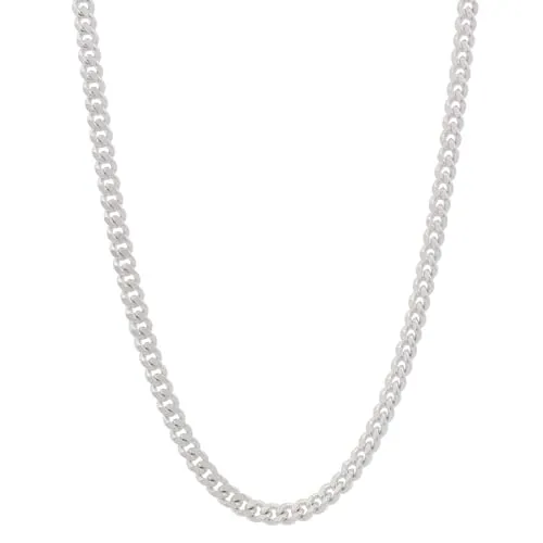 hoplo holzenplotz Silberkette Panzerkette Halskette Breite 1,4 mm echt massiv 925 Silber, Kettenlänge:42 cm Damenkette