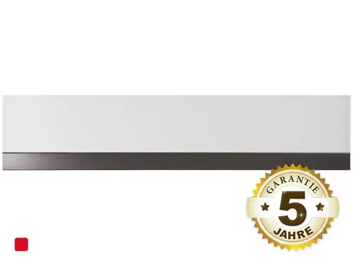 Küppersbusch CSW 6800.0 Wärmeschublade + ZC 8022 Glasfront Weiß + Designleiste B