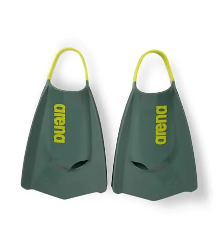 Arena Powerfin Pro II Schwimmflossen - Trainingsflossen für Schwimmen, ideal zur Verbesserung der Beintechnik und Kraft, mit innovativem Silikon für maximalen Komfort und Kontrolle beim Schwimmen.