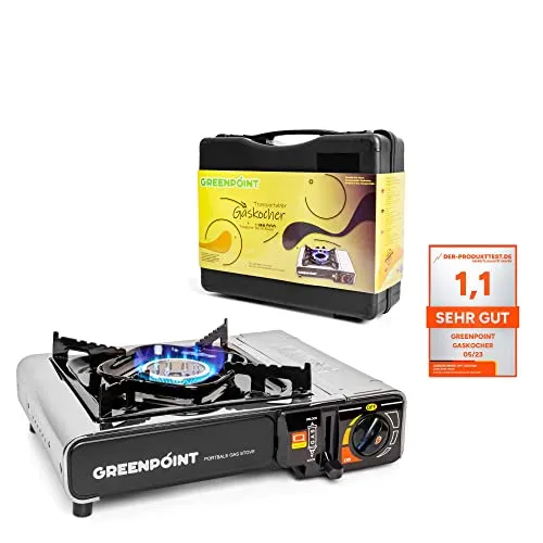 Greenpoint Gaskocher mit Kartusche