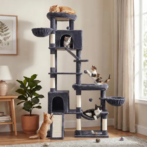 FEANDREA Kratzbaum XXL für große Katzen
