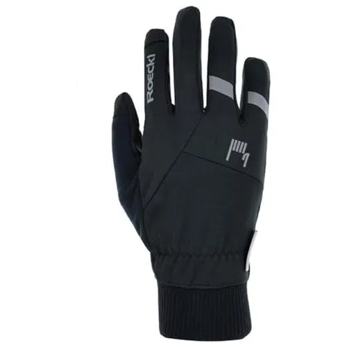Roeckl Rofan 2 Winter Fahrrad Handschuhe - Schwarz, Größe 11.5 - Fahrradbekleidung mit optimaler Wärmeisolierung und erstklassigem Grip für komfortable Winterfahrten.