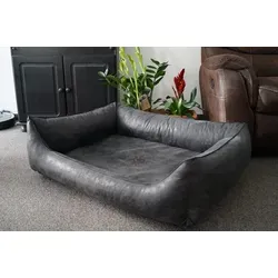 Hundebettenmanufaktur Orthopädisches Hundebett in schwarz von Hundebettenmanufaktur