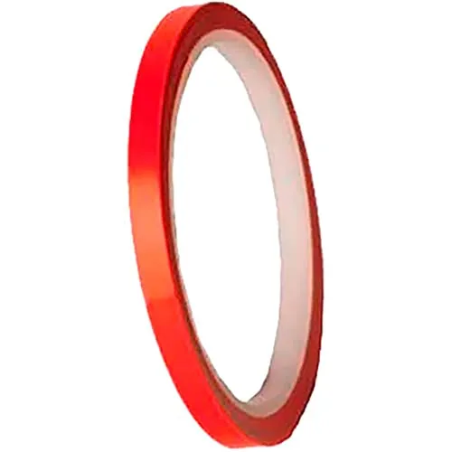 Puig 2568T Selbstklebende Bogenstreifen aus hochfestem PVC mit breitem Design und langlebiger Oberfläche zur Individualisierung von Felgen, Orange