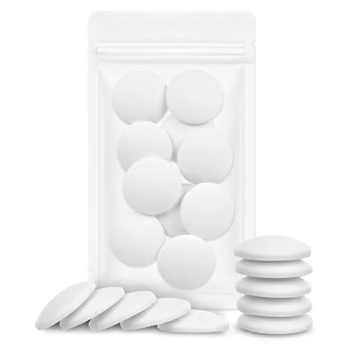 Goldstein Türpuffer Wand selbstklebend Wandpuffer Türstopper weiß 10 Stück