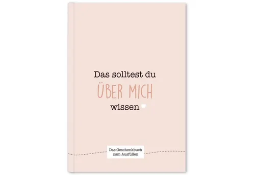 CUPCAKES & KISSES Notizbuch Ausfüllbuch: Das solltest du über mich wissen