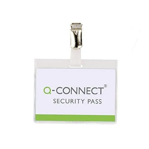 Q Connect Security Badge 60 X 90Mmpk25 NEU