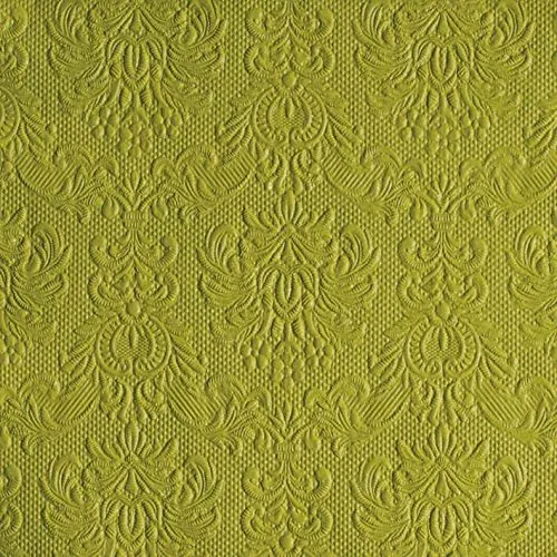 Ambiente Servietten Dinner/Party ca. 40x40 Elegance Green - Hochzeit - Taufe Geprägt