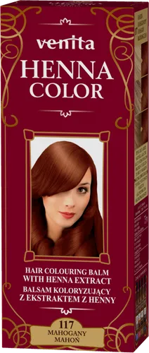 Venita Henna Farbe 75Ml Farblotion Nr. 117 Mahagoni /658