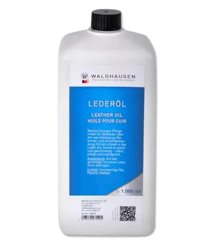 WALDHAUSEN Lederöl hell, flüssig, 1 l