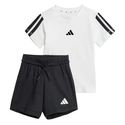 ADIDAS SPORTSWEAR I 3S T-SET 160 Kinder Trainingsanzug - Trainingsbekleidung für Babys und Kleinkinder, aus 100% Baumwolle, ideal für Spiel und Spaß – bequem und stylisch für jeden Tag.